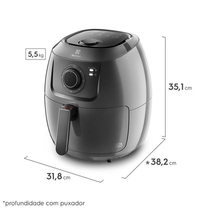 Air Fryer 5l Grafite Family Efficient 1700W by Rita Lobo (EAF50)